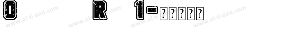 Orphanage Riot 1字体转换